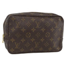LOUIS VUITTON Monogram Trousse Toilette 23 Clutch Bag M47524 LV Auth BSZ064-1