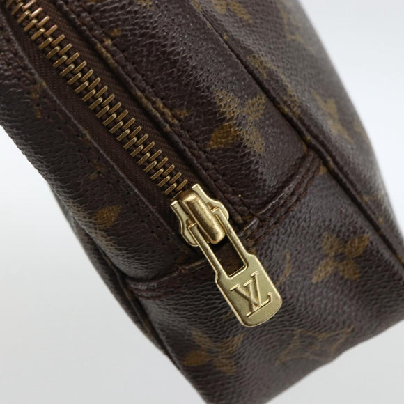 LOUIS VUITTON Monogram Trousse Toilette 23 Clutch Bag M47524 LV Auth BSZ064