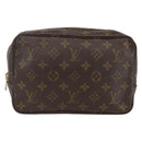 LOUIS VUITTON Monogram Trousse Toilette 23 Clutch Bag M47524 LV Auth BSZ064-2