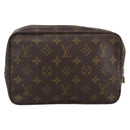 LOUIS VUITTON Monogram Trousse Toilette 23 Clutch Bag M47524 LV Auth BSZ064-3