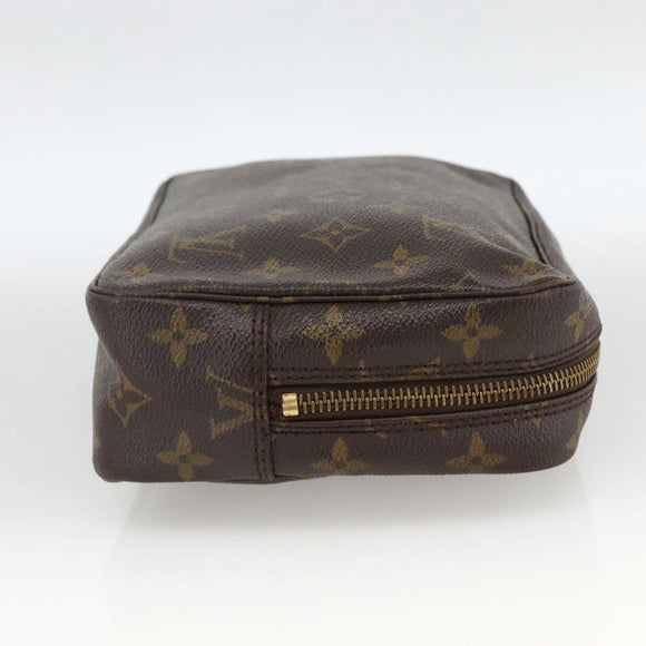 LOUIS VUITTON Monogram Trousse Toilette 23 Clutch Bag M47524 LV Auth BSZ064