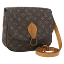 LOUIS VUITTON Monogram Saint Cloud GM Umhängetasche M51242 LV Auth BSZ065-1
