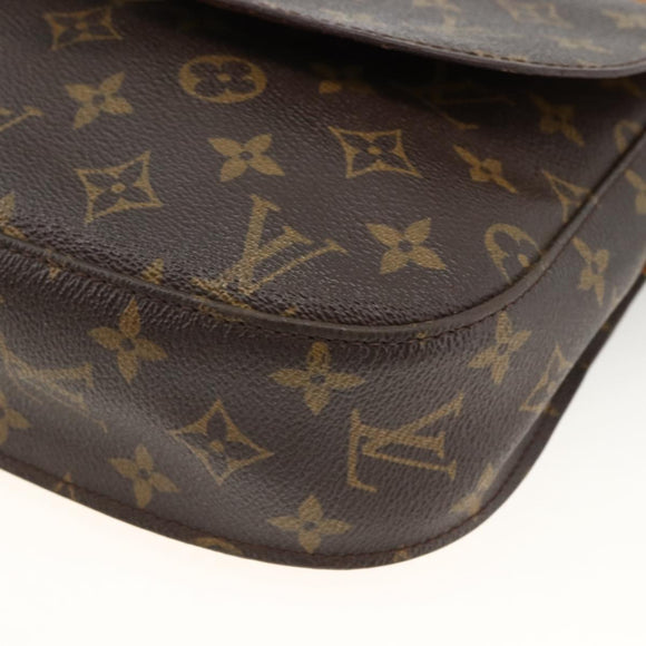 LOUIS VUITTON Monogram Saint Cloud GM Umhängetasche M51242 LV Auth BSZ065