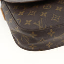 LOUIS VUITTON Monogram Saint Cloud GM Umhängetasche M51242 LV Auth BSZ065-16