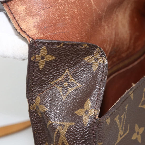 LOUIS VUITTON Monogram Saint Cloud GM Umhängetasche M51242 LV Auth BSZ065