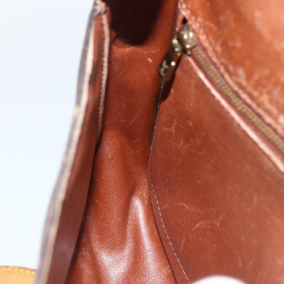 LOUIS VUITTON Monogram Saint Cloud GM Umhängetasche M51242 LV Auth BSZ065