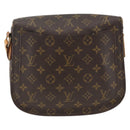 LOUIS VUITTON Monogram Saint Cloud GM Umhängetasche M51242 LV Auth BSZ065-2