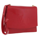 LOUIS VUITTON Opera line Delph Shoulder Bag Red M63937 LV Auth BSZ075-1