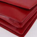 LOUIS VUITTON Opera line Delph Shoulder Bag Red M63937 LV Auth BSZ075-15