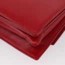 LOUIS VUITTON Opera line Delph Shoulder Bag Red M63937 LV Auth BSZ075-17
