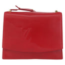 LOUIS VUITTON Opera line Delph Shoulder Bag Red M63937 LV Auth BSZ075-13