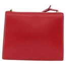 LOUIS VUITTON Opera line Delph Shoulder Bag Red M63937 LV Auth BSZ075-2