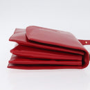 LOUIS VUITTON Opera line Delph Shoulder Bag Red M63937 LV Auth BSZ075-3