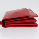 LOUIS VUITTON Opera line Delph Shoulder Bag Red M63937 LV Auth BSZ075-4