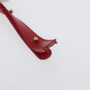 LOUIS VUITTON Opera line Delph Shoulder Bag Red M63937 LV Auth BSZ075-8