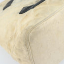 CHANEL Standard Tote Bag Canvas Beige Gold CC Auth BSZ077-15
