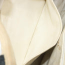 CHANEL Standard Tote Bag Canvas Beige Gold CC Auth BSZ077-24
