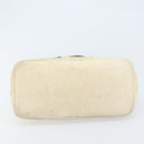 CHANEL Standard Tote Bag Canvas Beige Gold CC Auth BSZ077-5