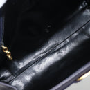 Salvatore Ferragamo Vala Tote Bag Leather Purple Gold Auth BSZ080-11
