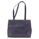 Salvatore Ferragamo Vala Tote Bag Leather Purple Gold Auth BSZ080-2
