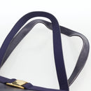 Salvatore Ferragamo Vala Tote Bag Leather Purple Gold Auth BSZ080-8