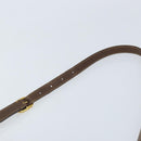 GUCCI GG Supreme Web Sherry Line Bag PVC Beige Gold 116 02 089 Auth BSZ082-8