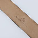 GUCCI Belt Leather 39"" Black Gold 245884 214351 85 34 Auth BSZ094-11
