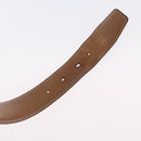 HERMES Constance Reversible Belt Leather 30.7"" Black Auth BSZ096-8