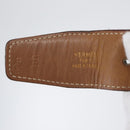 HERMES Constance Reversible Belt Leather 30.7"" Black Auth BSZ096-9