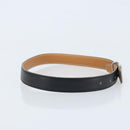 HERMES Constance Mini Reversible Belt Leather 29.1"" Black Auth BSZ097-4