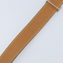 HERMES Constance Mini Reversible Belt Leather 29.1"" Black Auth BSZ097-8