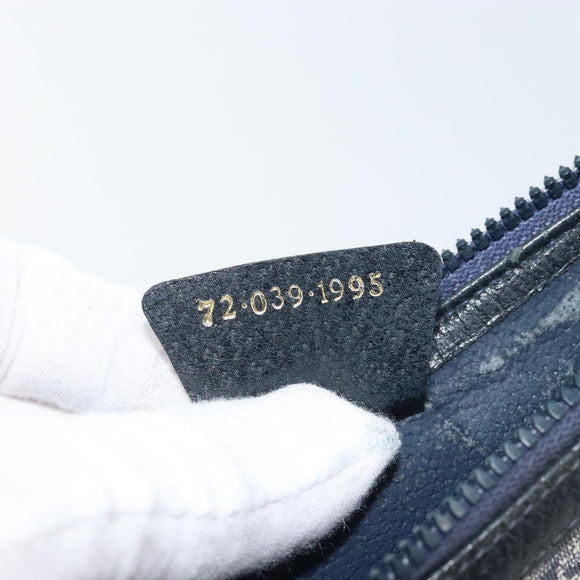 GUCCI GG Supreme Clutch PVC Navy Auth BSZ101