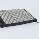 GUCCI GG Supreme Clutch PVC Navy Auth BSZ101-6