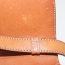 CELINE Macadam Canvas Shoulder Bag PVC Beige Gold Auth BSZ103-9