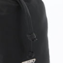 PRADA Drawstring Pouch Nylon Black Auth BSZ108-13