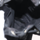 PRADA Drawstring Pouch Nylon Black Auth BSZ108-17