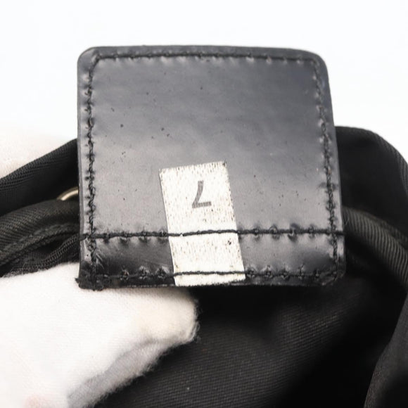 PRADA Drawstring Pouch Nylon Black Auth BSZ108