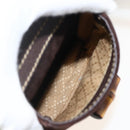 GUCCI Bamboo Backpack Leather Brown Gold 003 2058 0016 Auth BSZ111-25
