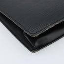 LOUIS VUITTON Epi Sac Plat Hand Bag Black M59082 LV Auth BSZ115-14
