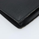 LOUIS VUITTON Epi Sac Plat Hand Bag Black M59082 LV Auth BSZ115-16