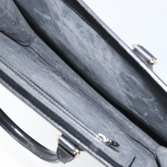 LOUIS VUITTON Epi Sac Plat Hand Bag Black M59082 LV Auth BSZ115