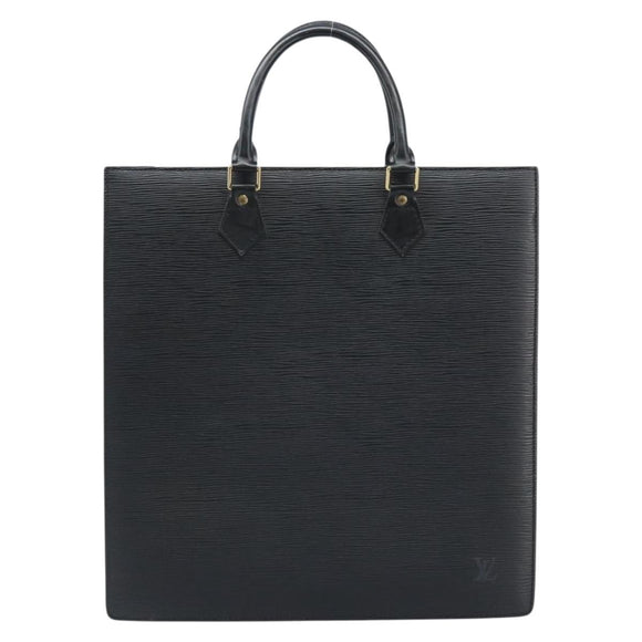 LOUIS VUITTON Epi Sac Plat Hand Bag Black M59082 LV Auth BSZ115