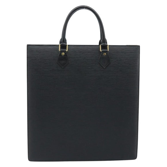 LOUIS VUITTON Epi Sac Plat Hand Bag Black M59082 LV Auth BSZ115