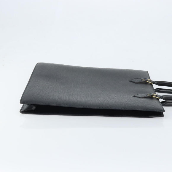 LOUIS VUITTON Epi Sac Plat Hand Bag Black M59082 LV Auth BSZ115
