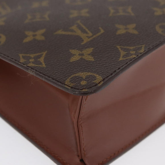 LOUIS VUITTON Monogram Pochette Homme Clutch Bag M51795 LV Auth BSZ122