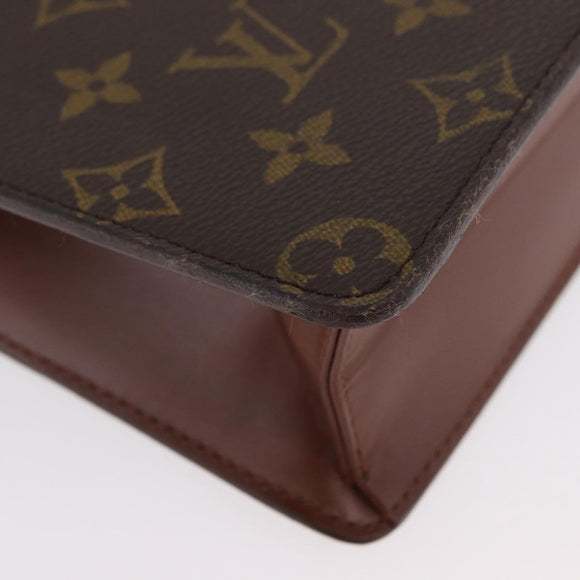 LOUIS VUITTON Monogram Pochette Homme Clutch Bag M51795 LV Auth BSZ122