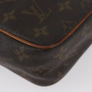LOUIS VUITTON Monogram Compiegne 23 Clutch Bag M51847 LV Auth BSZ123-15