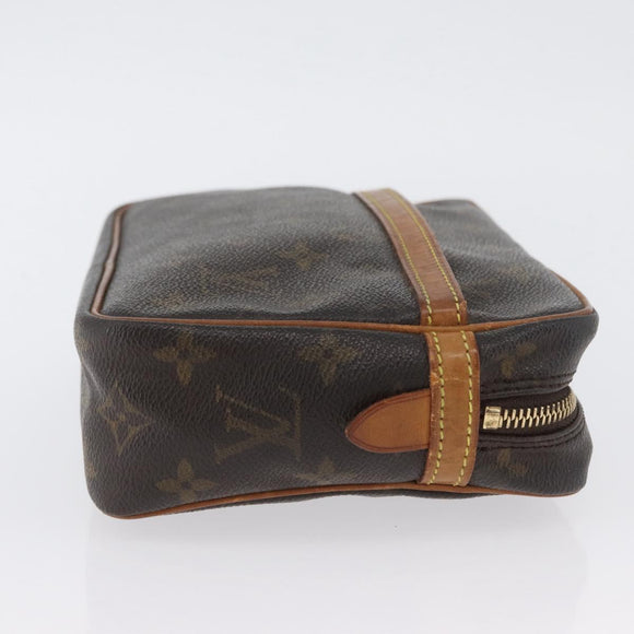 LOUIS VUITTON Monogram Compiegne 23 Clutch Bag M51847 LV Auth BSZ123