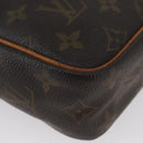LOUIS VUITTON Monogram Compiegne 23 Clutch Bag M51847 LV Auth BSZ123-7