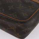 LOUIS VUITTON Monogram Compiegne 23 Clutch Bag M51847 LV Auth BSZ123-14